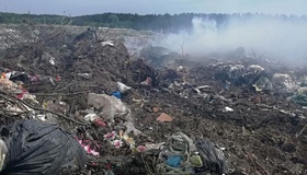 На Макухівському звалищі знову виникла пожежа