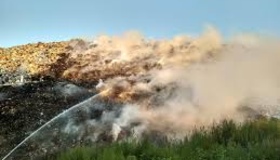 Причиною пожежі на макухівському сміттєзвалищі назвали підпал