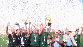 Команда ветеранів виграла турнір, присвячений сторіччю полтавського футболу