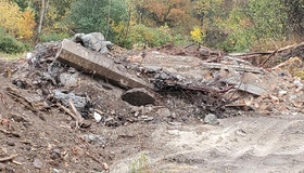 Береги Ворскли під Полтавою закидали будівельним сміттям