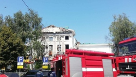 У Полтаві знову підпалили будівлю екскінотеатру Котляревського