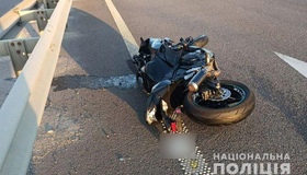 На Полтавщині розбився мотоцикліст