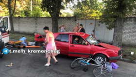На Полтавщині машина на смерть збила велосипедиста-пенсіонера
