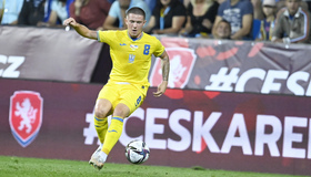 Полтавець забив м'яч у дебютній грі у складі збірної України з футболу