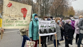 Мешканці мікрорайону Алмазний протестують против забудови