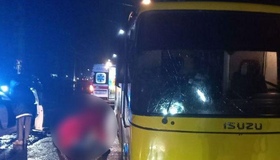 У Миргороді  водій автобуса збив пенсіонерку
