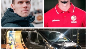 Двоє іноземних волейболістів втекли з Полтави на викраденому автобусі