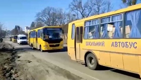 Гуманітарний коридор: іще сто автобусів виїхали з Полтавщини на Суми