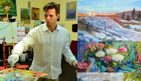 Полтавський художник збирає кошти на потреби евакуйованих дітей