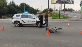 У Полтаві в аварії травмувався велосипедист