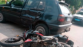 У ДТП на Полтавщині серйозні травми отримав 18-річний мотоцикліст