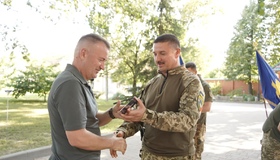 Військові нагородили голову тергромади на Полтавщині