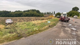 Аварія на Полтавщині: загинули двоє пасажирів легковика