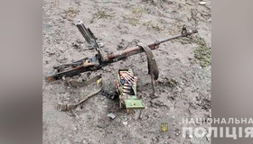 Робітник полтавського агропідприємства виявив кулемет з набоями
