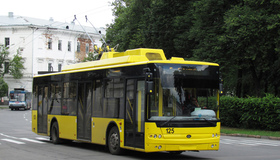 У понеділок полтавські тролейбуси ходитимуть уранці й ввечері