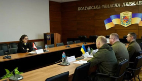 На Полтавщину завітала Посол Канади в Україні Лариса Ґаладза