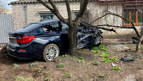 У Полтаві автомобіль BMW врізався в дерево