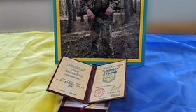 Родині загиблого військового Ігоря Запорожця передали орден