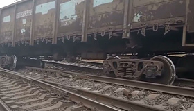 Затримка потягів: на Полтавщині з рейок зійшли вагони вантажного поїзда