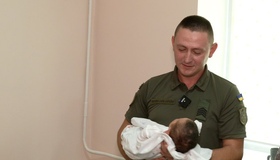 У родині полтавського військового народився малюк із рекордною вагою