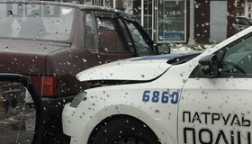 У Полтаві сталася ДТП за участі автівки патрульної поліції