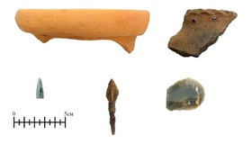Археологи показали цьогорічні знахідки у Котелевській громаді