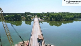 На Полтавщині відкрили рух мостом через річку Сула