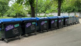 У Полтаві почали встановлення  пластикових вживаних контейнерів