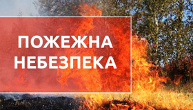 Найвищий рівень пожежної небезпеки оголосили на Полтавщині