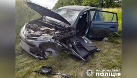 Під Полтавою у ДТП травмувалися чоловік, жінка, п'ятирічна дівчинка й 13-річний хлопчик