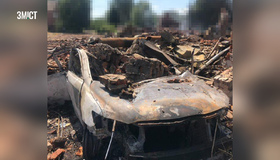 У Котельві  евакуювали людей біля місця пожежі з вибухами