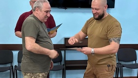 Офіцер у відставці з Полтавщини отримав відзнаку Міноборони