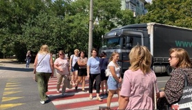 Кременчужани протестують проти реорганізації лікарні