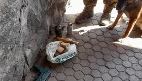На Полтавщині службовий собака знайшов в автівці зброю