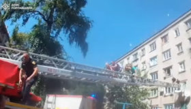 Під час пожежі у Кременчуці врятували 9 людей, з них 3 дітей