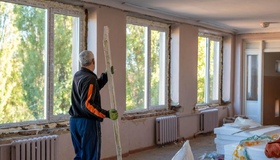 Відновили уражений російською ракетою дитсадок в Полтаві