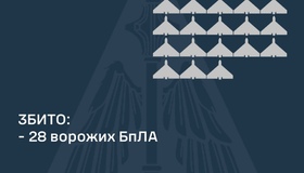 Уночі на Полтавщині сили ППО збивали ворожі дрони
