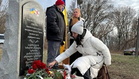 У Полтаві відкрили сквер Вахтанга Кікабідзе