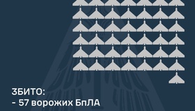 Ворог атакував Полтавщину ракетами С-400 та безпілотниками