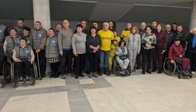 У Полтаві провели змагання з дартсу для людей з особливими потребами