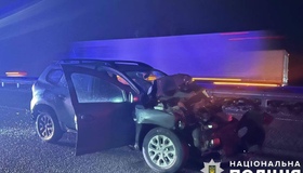 У ДТП на Полтавщині травмувався водій кросовера
