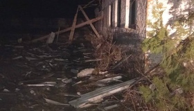 На Полтавщині внаслідок падіння БпЛА зруйнована конюшня