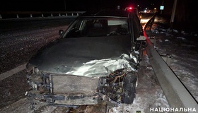 На Полтавщині зіткнулися дві автівки — постраждав пасажир легковика