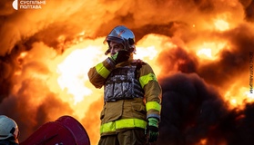 Пожежа: рашисти ударили по промисловому об'єкту на Полтавщині