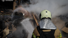 На Полтавщині загасили пожежі, які виникли від ворожого обстрілу