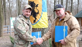 Воїна Полтавщини нагородили орденом "За мужність"