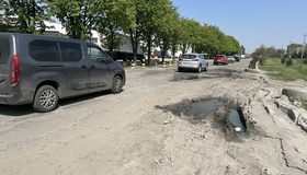 У Щербанях місцеві скаржаться на розбиту дорогу