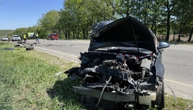 Під Полтавою розбилася поліцейська автівка: є жертви
