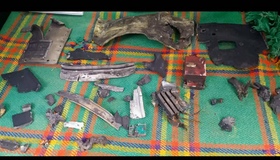 У Міському саду Кременчука знайшли уламки збитих російських цілей