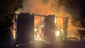 Уламки російського БпЛА спричинили пожежі на Полтавщині